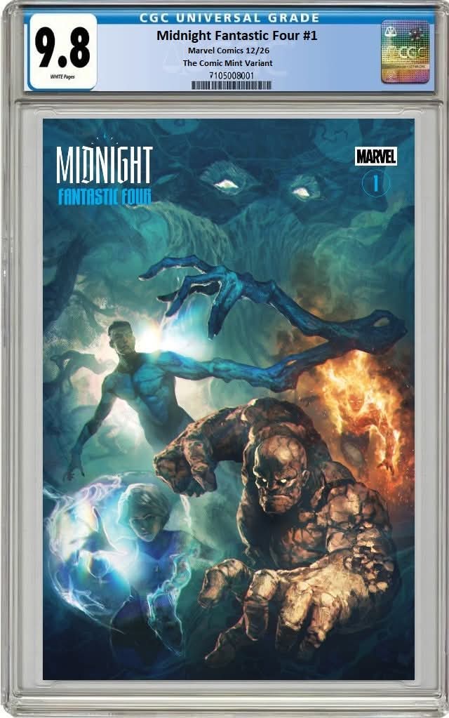 MIDNIGHT FANTASTIC FOUR #1 SKAN SRISUWAN NYCC 2026 VARIANT LIMITED TO 800 COPIES CGC 9.8 PREORDER