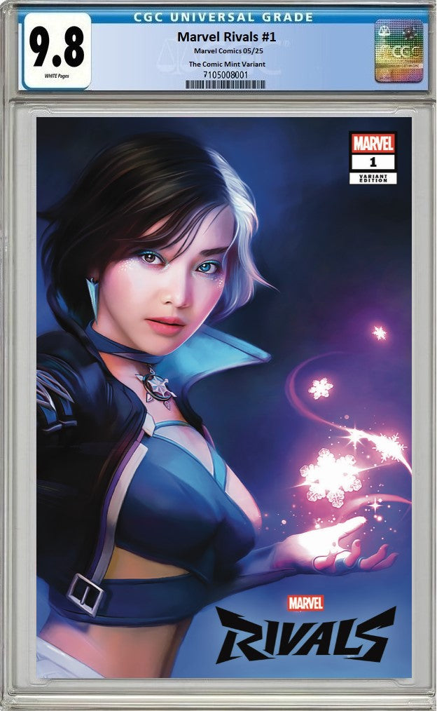 MARVEL RIVALS #1  SHANNON MAER NYCC 2025 VARIANT LIMITED TO 800 COPIES CGC 9.8 PREORDER