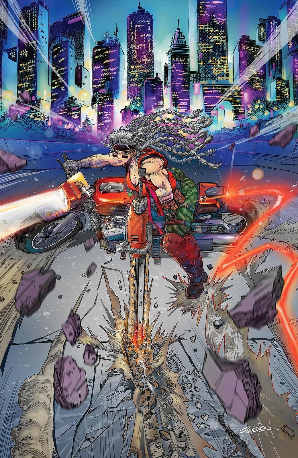 CHAINKATA #1 REDCODE AKIRA HOMAGE VARIANT LIMITED TO 500 COPIES