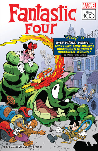 SPIDER-MAN #14 DISNEY100 'FANTASTIC FOUR' GERMAN VARIANT LIMITED TO 333 COPIES