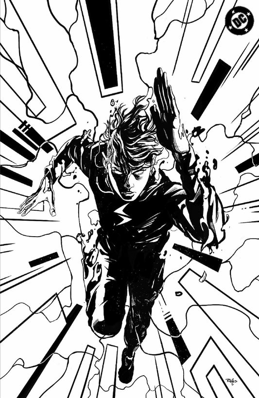 19/03/2025 ABSOLUTE FLASH #1 CVR K INC 1:100 NICK ROBLES BLACK & WHITE CARD STOCK VARIANTS