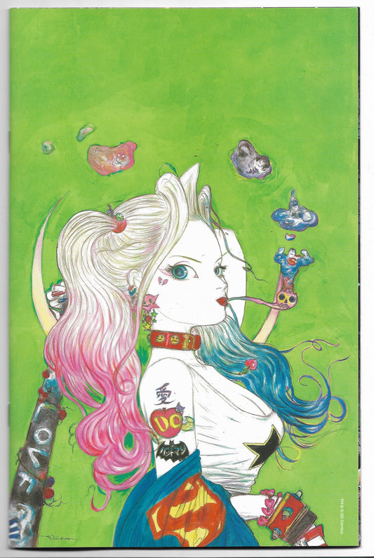 HARLEY QUINN #1 YOSHITAKA AMANO 1 PER STORE PREVIEWS UK VARIANT