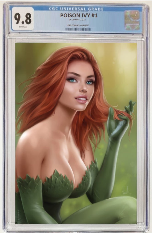 POISON IVY #1 WILL JACK FOIL VIRGIN VARIANT LIMITED TO 1000 COPIES CGC 9.8 PREORDER