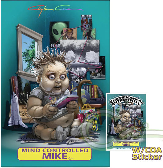 GARBAGE PAIL KIDS ORIGINS #2 CLAYTON CRAIN VARIANT LIMITED TO 200 COPIES WITH STICKER COA INFINITY SIGNED WITH COA