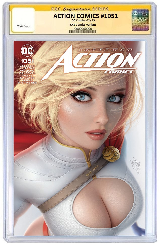 ACTION COMICS #1051 WARREN LOUW TRADE DRESS VARIANT LIMITED TO 3000 CGC SS PREORDER