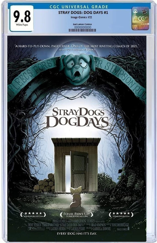 STRAY DOGS: DOG DAYS #1 FLEECS & FORSTNER PAN'S LABYRINTH HOMAGE LIMITED TO 750 COPIES CGC 9.8 PREORDER