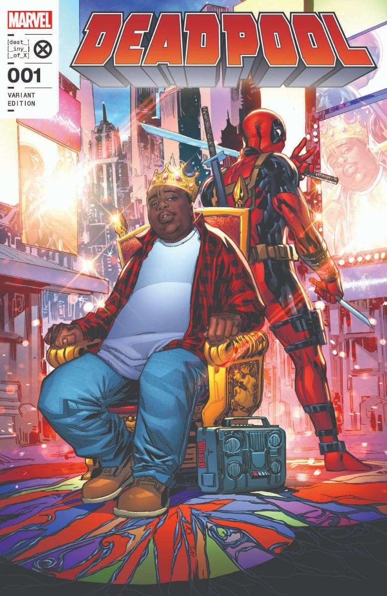 DEADPOOL #1 NOTORIOUS BIG VARIANT BY KEN LASHLEY