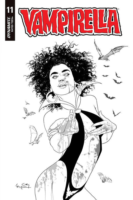 15/07/2020 VAMPIRELLA #11 1:20 GUNDUZ B&W VARIANT