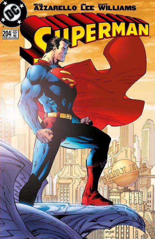 SUPERMAN #204 JIM LEE FOIL LA MOLE VARIANT LIMITED TO 1000 COPIES