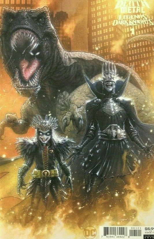 DARK NIGHTS DEATH METAL LEGENDS OT DARK KNIGHTS #1 1:25 ANDREWS VARIANT