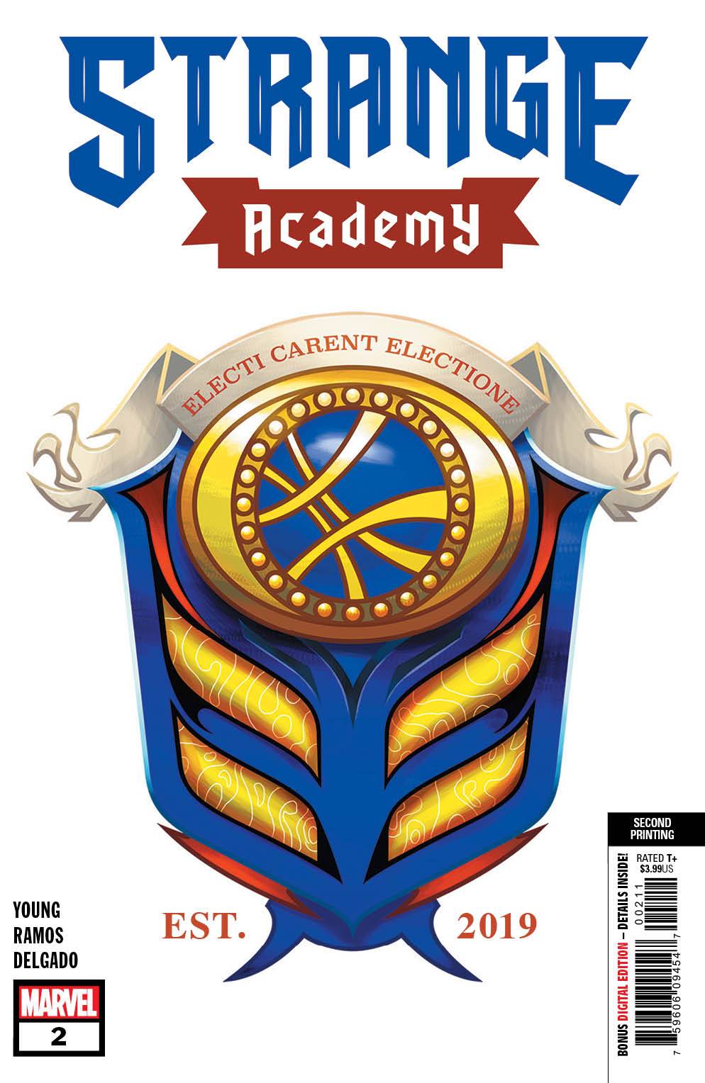 STRANGE ACADEMY #2 2ND PRINT VARIANT