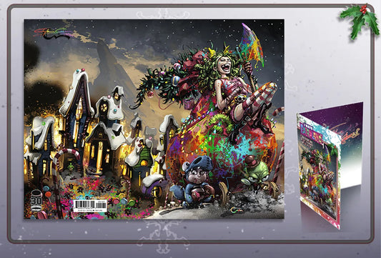 I HATE FAIRYLAND #1 CLAYTON CRAIN VARIANT LIMITED TO 365 COPIES WITH SIGNED & NUMBERED XMAS CARD COA