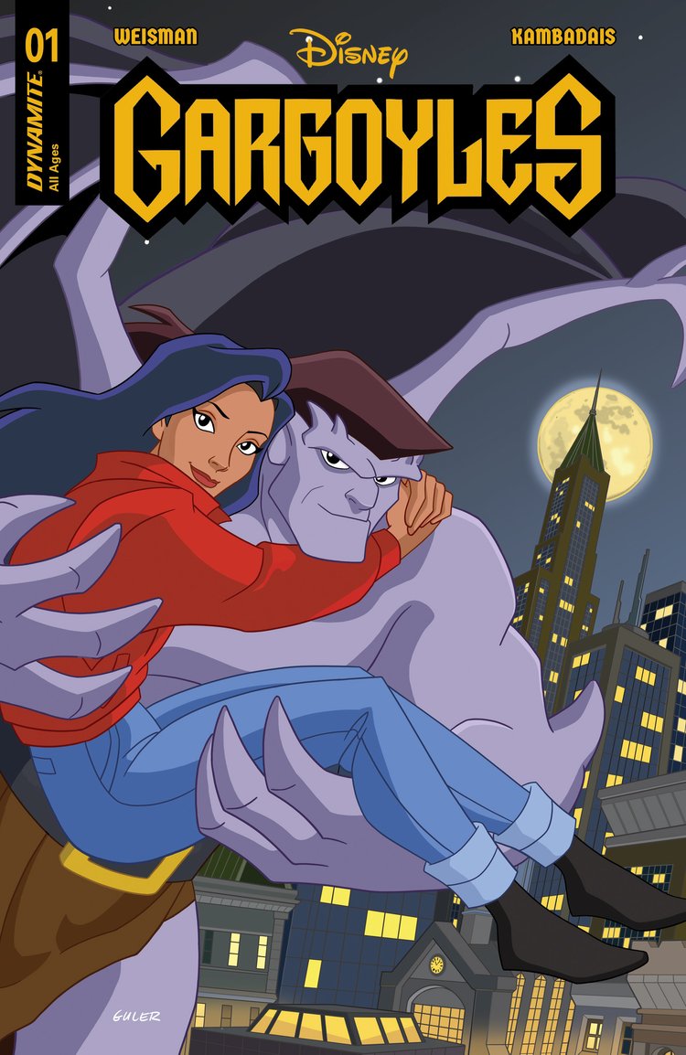 GARGOYLES #1 GREG GULER TRADE DRESS VARIANT LIMITED TO 500 WITH NUMBERED COA