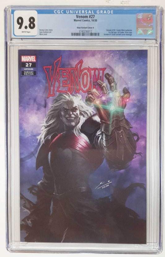 VENOM #27 SKAN SRISUWAN TRADE DRESS VARIANT LIMITED TO 4000 CGC 9.8