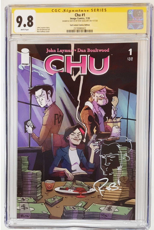 CHU #1 ROB GUILLORY VARIANT LIMITED TO 500 COPIES CGC 9.8 TONY REMARK