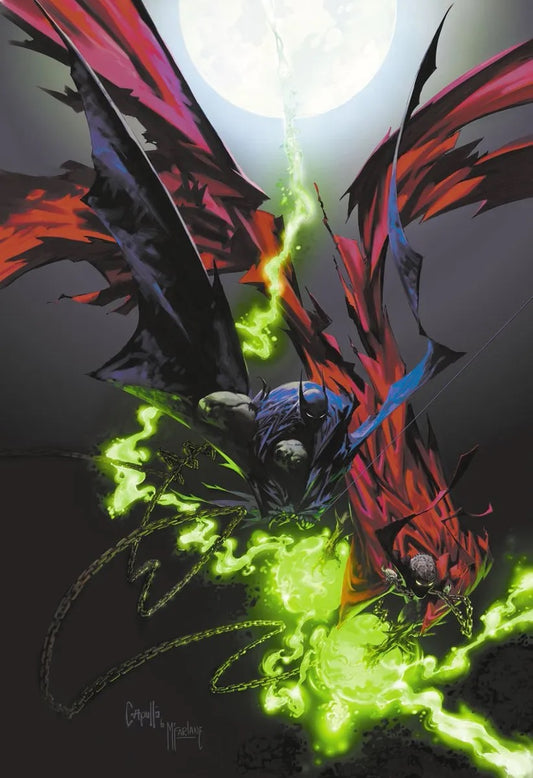 14/12/2022 BATMAN SPAWN #1 TODD MCFARLANE & GREG CAPULLO GLOW IN THE DARK VARIANT