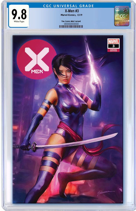 X-MEN #3 DX SHANNON MAER PSYLOCKE TRADE DRESS VARIANT LIMITED TO 3000 CGC 9.8 PREORDER