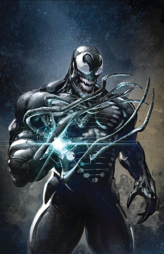 VENOM THE END #1 CLAYTON CRAIN VIRGIN VARIANT LIMITED TO 600 COPIES WITH NUMBERED COA