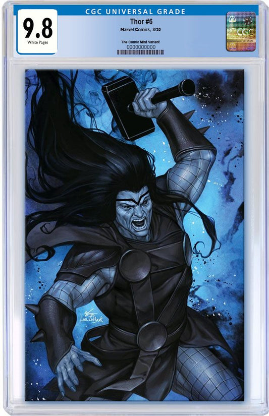 THOR #6 INHYUK LEE BLACK WINTER VARIANT