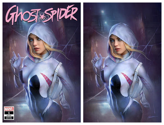 GHOST-SPIDER #1 SHANNON MAER TRADE DRESS/VIRGIN VARIANT SET LIMITED TO 1000 SETS