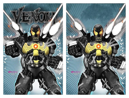 VENOM #25 GREG HORN WAR MACHINE HOMAGE TRADE/VIRGIN VARIANT SET LIMITED TO 1000 SETS