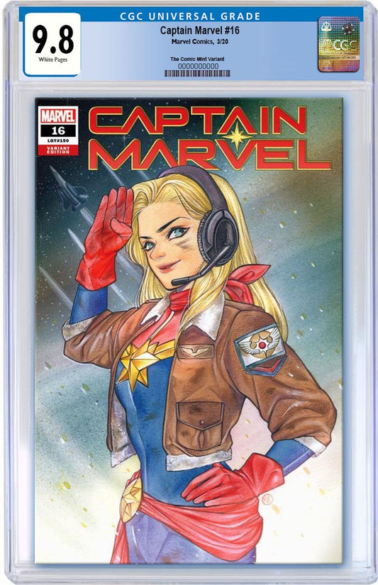 CAPTAIN MARVEL #16 PEACH MOMOKO THANK YOU VARIANT