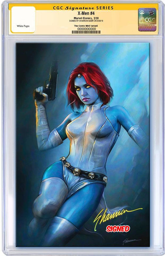 X-MEN #4 DX SHANNON MAER VIRGIN VARIANT LIMITED TO 600 CGC SS PREORDER