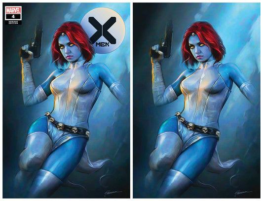 X-MEN #4 DX SHANNON MAER TRADE/VIRGIN VARIANT SET LIMITED TO 600 SETS WITH NUMBERED COA