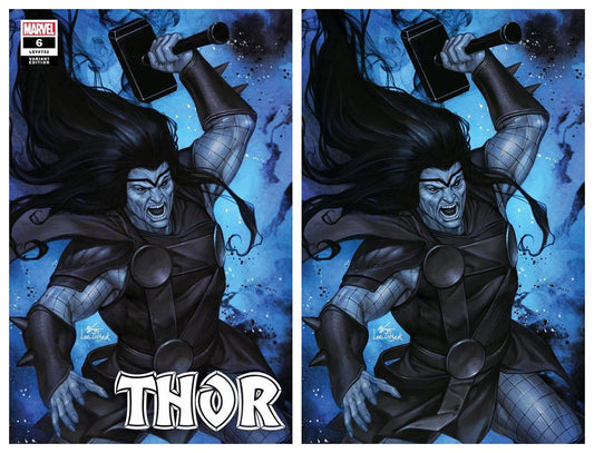 THOR #6 INHYUK LEE BLACK WINTER VARIANT