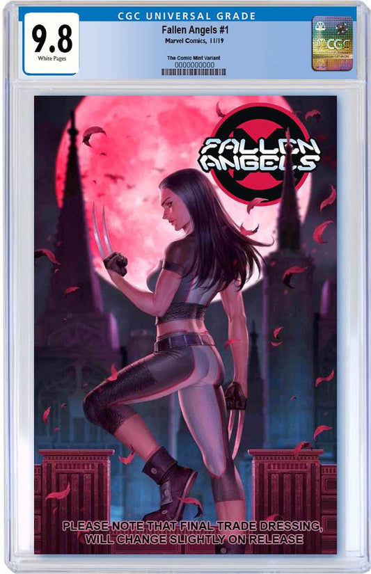 FALLEN ANGEL #1 JUNGGEUN YOON VARIANT LIMITED TO 600 WITH NUMBERED COA CGC 9.8 PREORDER
