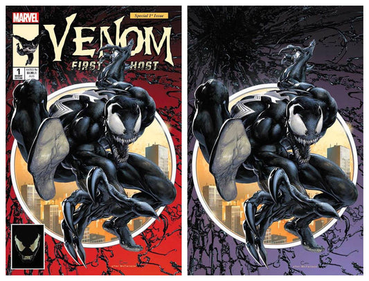 VENOM FIRST HOST #1 CLAYTON CRAIN ASM #300 HOMAGE NYCC TRADE/VIRGIN SET LIMITED TO 1000 SETS