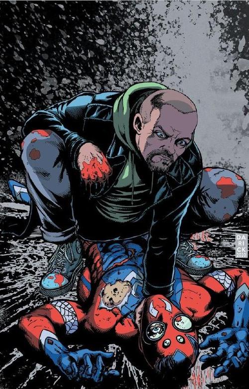 THE BOYS DEAR BECKY #1 DARICK ROBERTSON SILVER VIRGIN VARIANT LIMITED TO 750