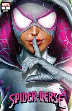 SPIDER-VERSE #1 GREG HORN NYCC TRADE DRESS VARIANT LIMITED TO 3000