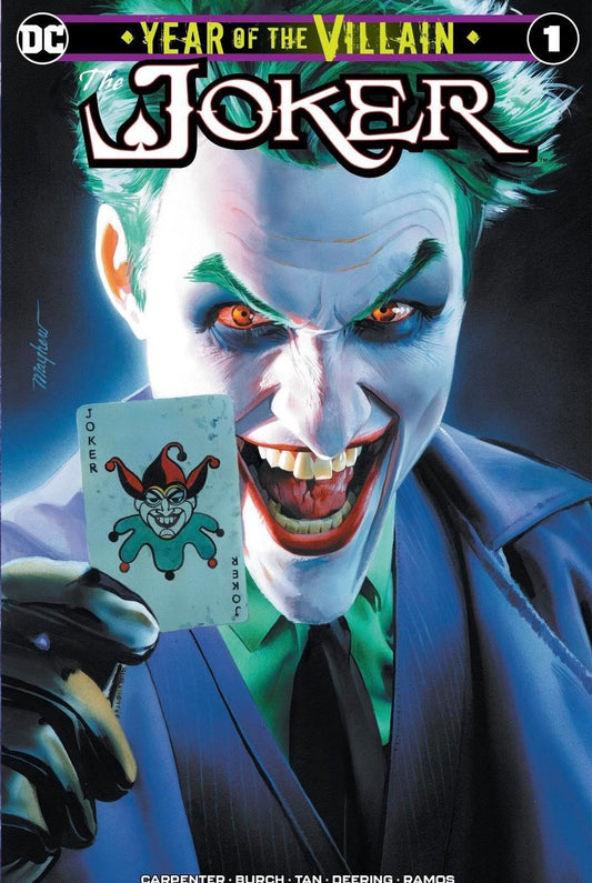 JOKER YEAR OF THE VILLAIN #1 MIKE MAYHEW TRADE DRESS VARIANT LIMITED TO 3000