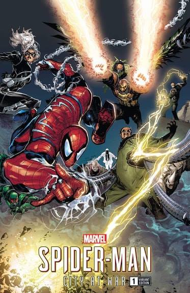 MARVELS SPIDER-MAN CITY AT WAR #1 PHILIP TAN TRADE DRESS VARIANT LIMITED TO 3000
