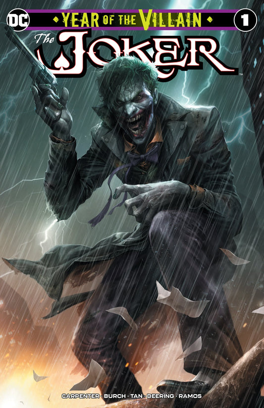 JOKER YEAR OF THE VILLAIN #1 FRANCESCO MATTINA TRADE DRESS VARIANT LIMITED TO 3000