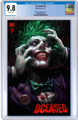 DCEASED #3 DERRICK CHEW TRADE DRESS VARIANT LIMITED TO 3000 CGC 9.8 PREORDER