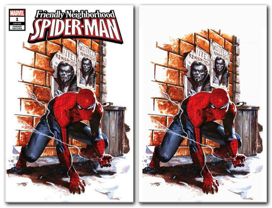 FRIENDLY NEIGHBORHOOD SPIDER-MAN #1 GABRIELE DELL'OTTO TRADE/VIRGIN VARIANT SET LIMITED TO 1000 SETS