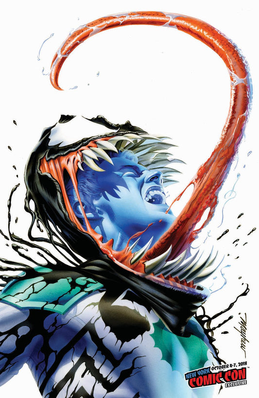 VENOM FIRST HOST #1 MIKE MAYHEW VARIANT NYCC VARIANT LIMITED TO 1000