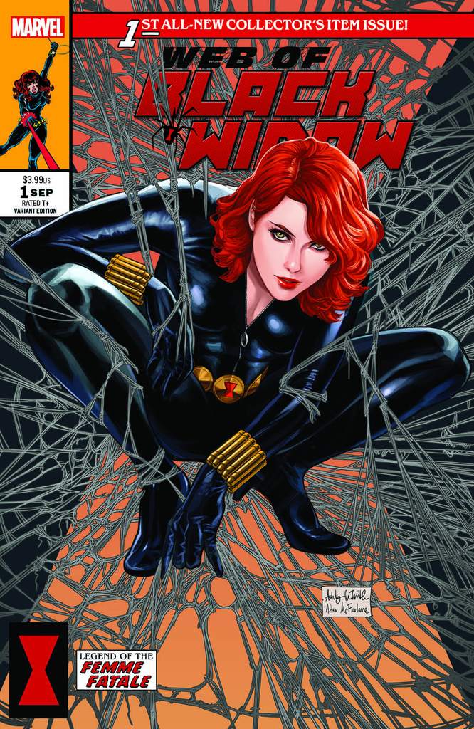 WEB OF BLACK WIDOW #1 ASHLEY WITTER MCFARLANE SPIDER-MAN HOMAGE TRADE DRESS VARIANT