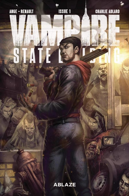 VAMPIRE STATE BUILDING #1 VINZ EL TAB WALKING DEAD #1 HOMAGE LIMITED TO 300