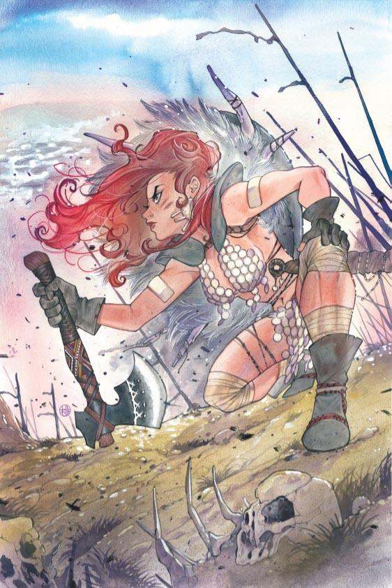 RED SONJA AGE OF CHAOS #2 PEACH MOMOKO VIRGIN VARIANT LIMITED TO 500