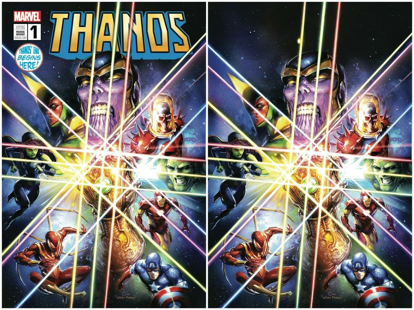 THANOS #1 CLAYTON CRAIN INFINITY GAUNTLET HOMAGE VARIANT COVER OPTIONS