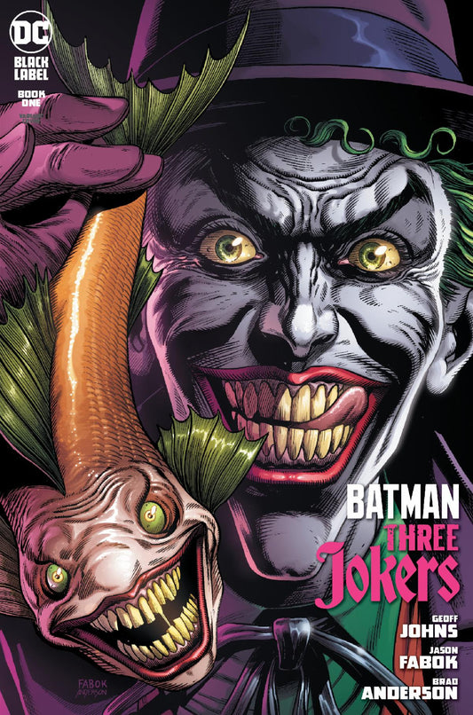 BATMAN THREE JOKERS #1 (OF 3) PREMIUM VARIANT B JOKER FISH