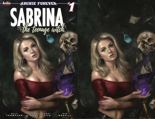 SABRINA THE TEENAGE WITCH #1 CARLA COHEN TRADE DRESS/VIRGIN SET LIMITED TO 300 SETS