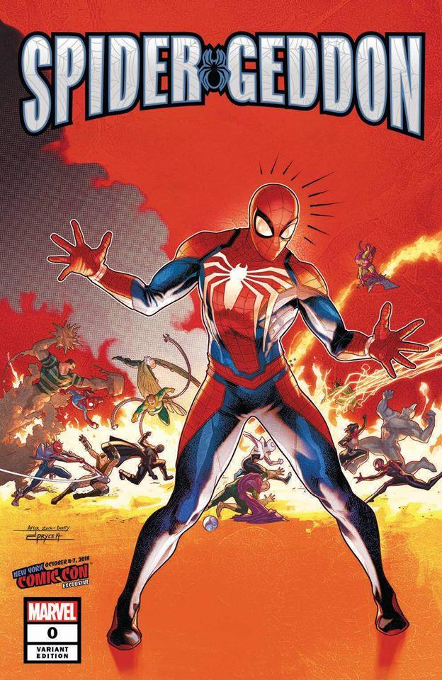 SPIDER-GEDDON #0 JAMAL CAMPBELL NYCC MODERN TRADE VARIANT LIMITED TO 1000