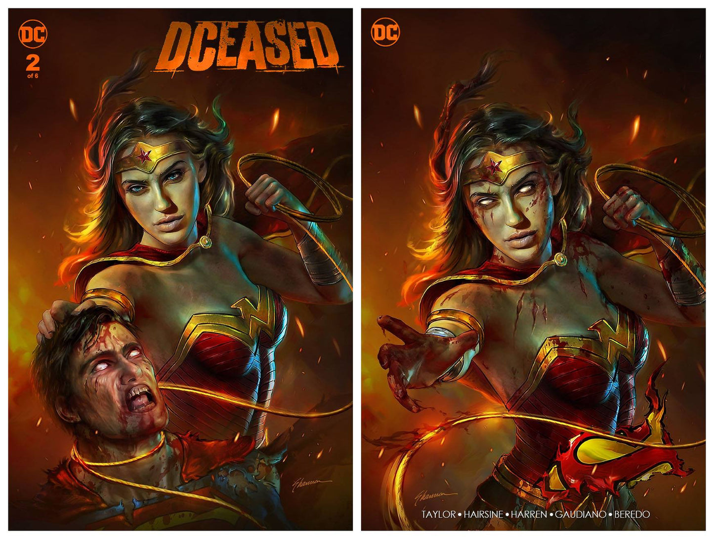 DCEASED #2 SHANNON MAER TRADE/MINIMAL TRADE DRESS VARIANT SET LIMITED TO 1000 SETS