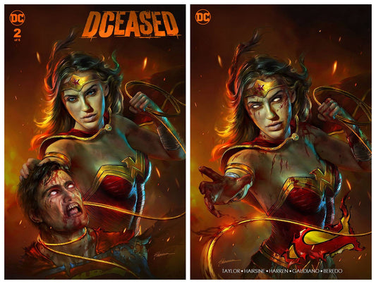 DCEASED #2 SHANNON MAER TRADE/MINIMAL TRADE DRESS VARIANT SET LIMITED TO 1000 SETS