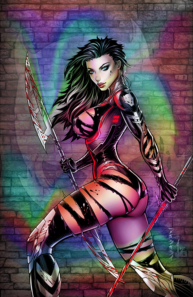 I MAKE BOYS CRY #1 IZIK BELL METALLIC VIRGIN VARIANT LIMITED TO 100