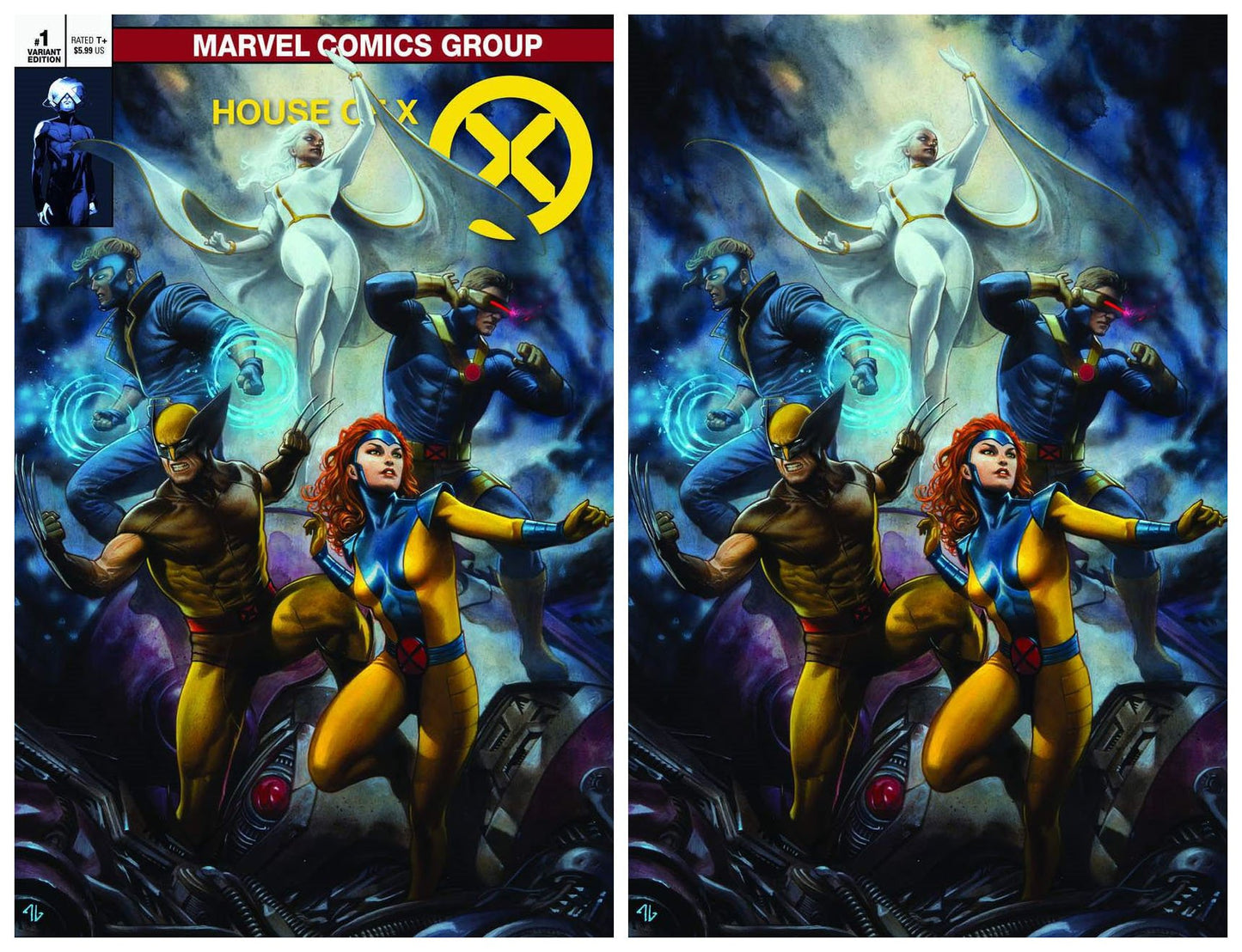 HOUSE OF X #1 ADI GRANOV TRADE DRESS/VIRGIN SET LIMITED TO 400 SETS WITH NUMBERED COA